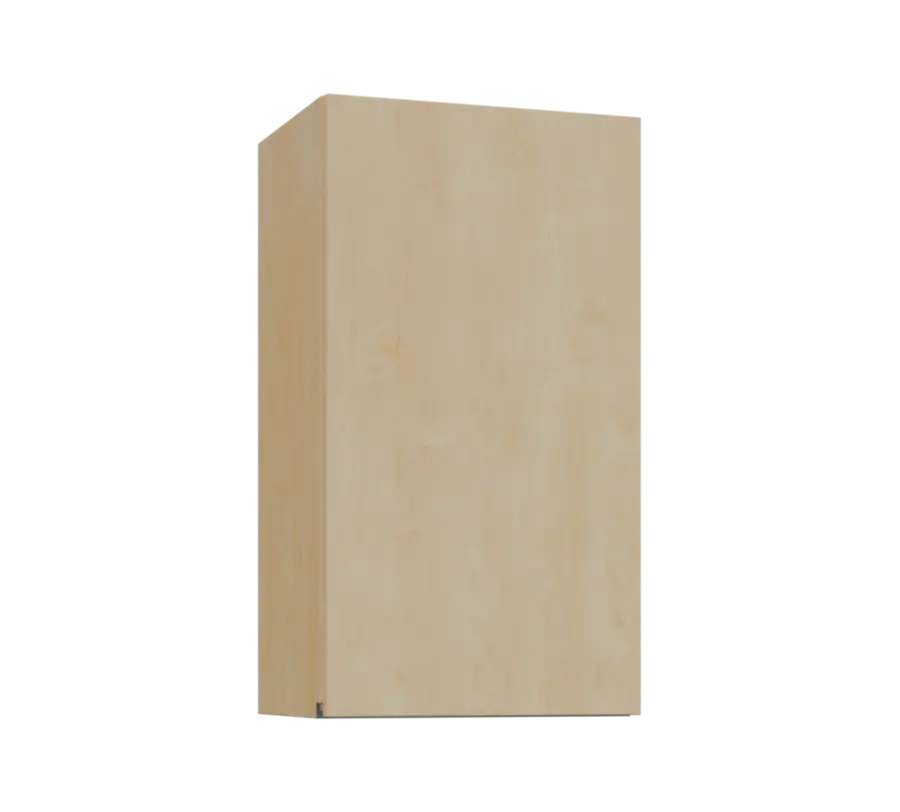 MHH - 4D horní skříňka, 1-dveřová, pravá, 730x400x300, bříza světlá